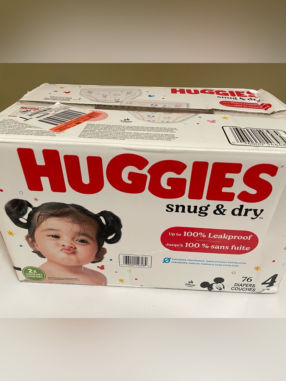 Huggies Snug & Dry Diapers - Size 4